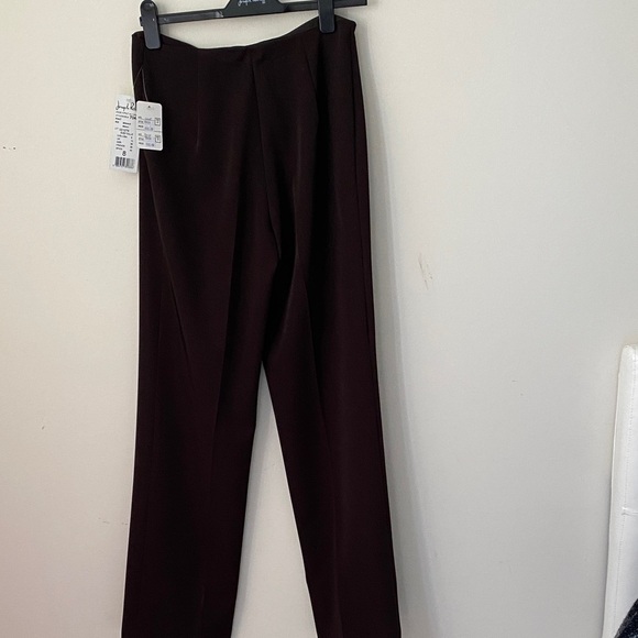 Joseph Ribkoff Classic Brown Dress Pants - Picture 4 of 5
